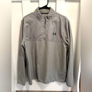 Under Armour Men’s Gray Quarter-Zip Pullover